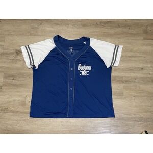 Campus Lifestyle Womens Sz 3XL Los Angeles Dodgers Clayton Kershaw #22 Jersey
